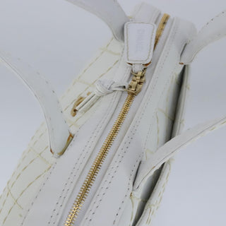 Chanel Surpique Zip Around Satchel Quilted Leather