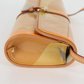 Louis Vuitton Fleurs Pochette Printed Monogram Vernis