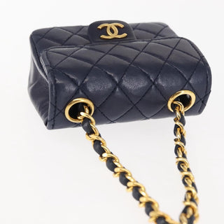 Chanel Square Classic Single Flap Top Handle Bag Quilted Lambskin