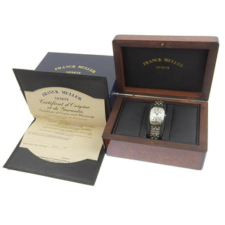 Franck Muller Cintree Curvex Quartz Watch Stainless Steel