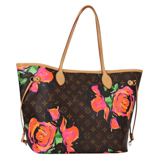 Louis Vuitton Neverfull Tote Limited Edition Monogram Roses