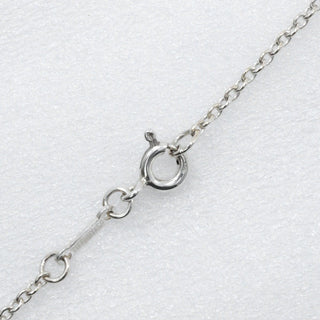Tiffany & Co. Elsa Peretti Open Heart Pendant Necklace Sterling Silver