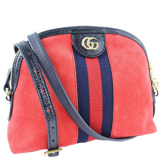 Gucci Ophidia Dome Shoulder Bag Suede