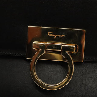 Salvatore Ferragamo Convertible Vara Bow Tote Leather