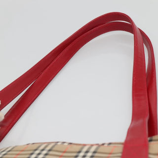 Burberry Nova Check Tote canvas check pattern