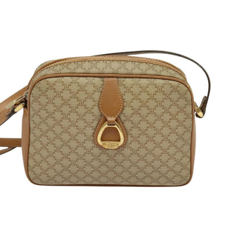 Celine Macadam Shoulder Bag PVC Leather