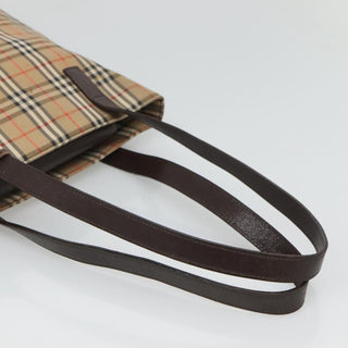Burberry Nova Check Tote canvas check pattern