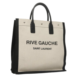 Saint Laurent Rive Gauche Shopper Tote Canvas