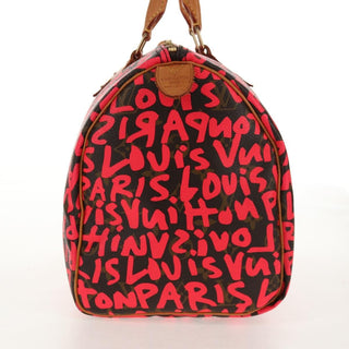 Louis Vuitton Speedy Handbag Limited Edition Monogram Graffiti