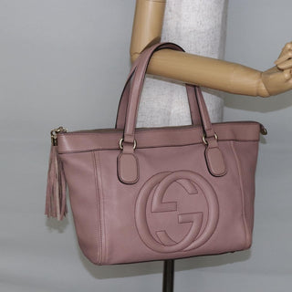 Gucci Soho Zip Tote Leather