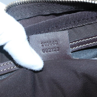 Gucci Front Zip Messenger GG Coated Canvas