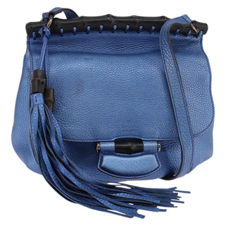 Gucci Nouveau Fringe Crossbody Bag Leather