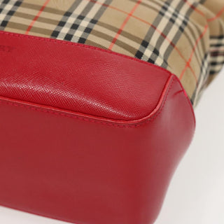Burberry Nova Check Tote canvas check pattern