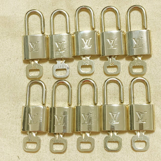 Louis Vuitton Cadenas Bag Charm Gold-plated