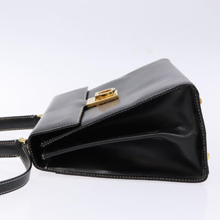 Salvatore Ferragamo Gancini Convertible Top Handle Bag Leather