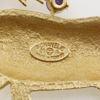 Chanel CC Twist Chain Belt Metal with Faux Pearl