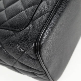 Chanel Medallion Tote Quilted Caviar