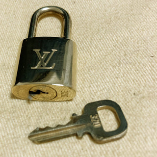 Louis Vuitton Cadenas Bag Charm Gold-plated