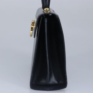 Salvatore Ferragamo Gancini Convertible Top Handle Bag Leather