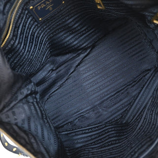 Prada Convertible Logo Tote Tessuto