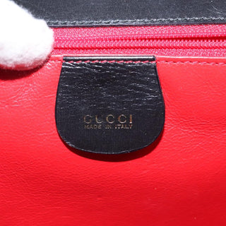 Gucci Vintage Lady Lock Top Handle Bag Leather