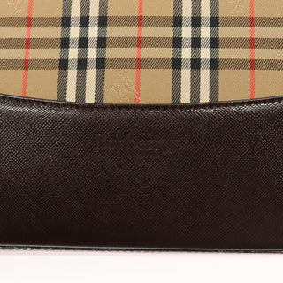 Burberry Nova Check Tote canvas check pattern