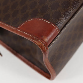 Celine Vintage Macadam Shoulder Bag Leather