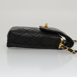 Chanel CC Phone Pouch with Chain Quilted Lambskin