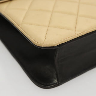 Chanel Vintage Button Waist Bag Quilted Lambskin