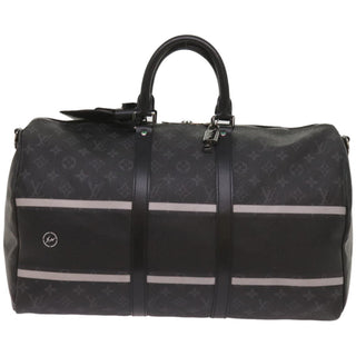 Louis Vuitton Keepall Bandouliere Bag Flash Fragment Monogram Eclipse Canvas
