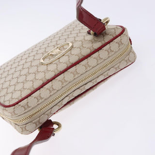 Celine Vintage Macadam Shoulder Bag Canvas