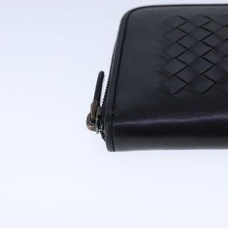 Bottega Veneta Intrecciato Long Zip  Wallet Leather