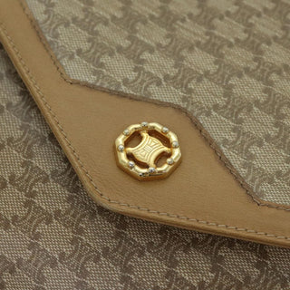 Celine Macadam Shoulder Bag Canvas