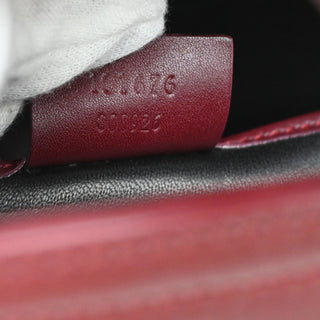 Gucci Belt Buckle Top Handle Bag Leather