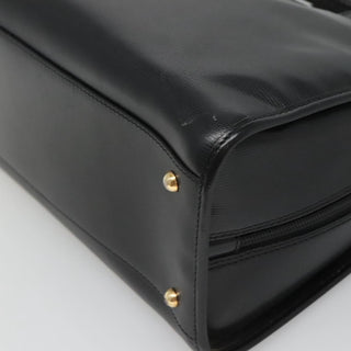 Celine Circle Logo Handbag Leather