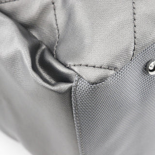 Chanel Biarritz Hobo Quilted Coated Canvas