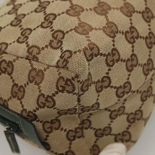 Gucci Zip Around Bowling Bag GG Canvas