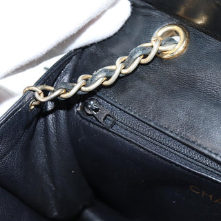 Chanel Vintage Tassel Flap Bag Leather