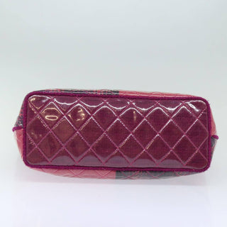 Chanel Funny Tweed Patchwork Tote Quilted Vinyl