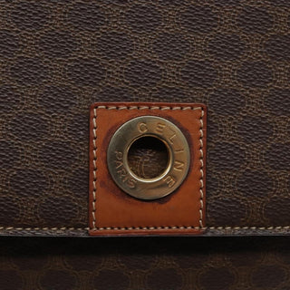 Celine Macadam Shoulder Bag PVC Leather