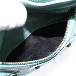 Balenciaga Hip Classic Studs Crossbody Bag Leather