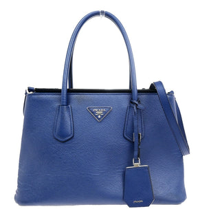 Prada Cuir Double Tote Saffiano Leather