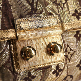 Louis Vuitton Thalie Clutch Brocade Monogram
