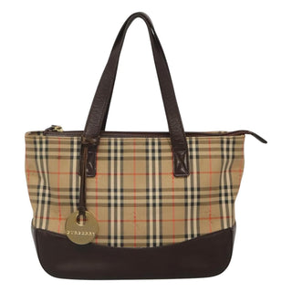 Burberry Nova Check Tote canvas check pattern