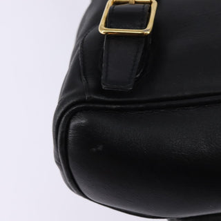 Gucci Vintage Bamboo Backpack Leather