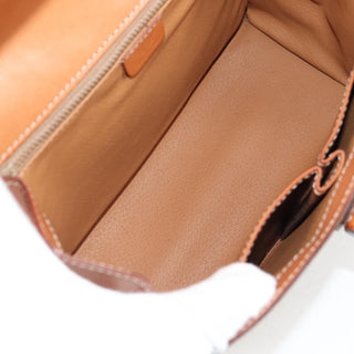 Celine Vintage Convertible Top Handle Bag Macadam Coated Canvas