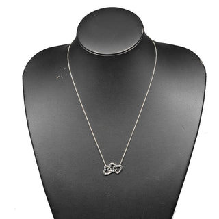 Tiffany & Co. Triple Heart Pendant Necklace Sterling Silver