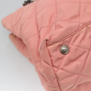 Prada Chain Zip Tote Quilted Tessuto