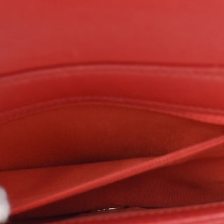 Chanel Mademoiselle Vintage Flap Bag Chevron Sheepskin