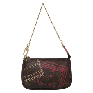 Louis Vuitton Pochette Accessoires Limited Edition Christmas Animation Monogram Canvas